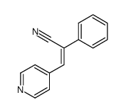 (Z)-2-phenyl-3-(pyridin-4-yl)acrylonitrile Structure