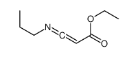 ethyl 3-propyliminoprop-2-enoate Structure