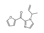 (1-but-3-en-2-ylimidazol-2-yl)-(furan-2-yl)methanone Structure