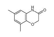 6,8-dimethyl-4H-benzo[1,4]oxazin-3-one结构式