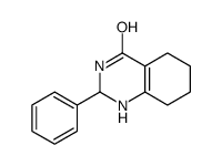 2-phenyl-2,3,5,6,7,8-hexahydro-1H-quinazolin-4-one结构式