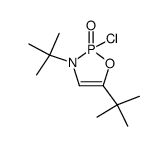 3,5-di-tert-butyl-2-chloro-Δ4-1,3,2-oxazaphospholine 2-oxide Structure