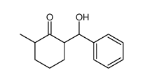 2-[hydroxy(phenyl)methyl]-6-methylcyclohexan-1-one Structure