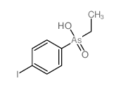 ethyl-(4-iodophenyl)arsinic acid Structure