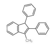 1H-Indene,3-methyl-1,2-diphenyl- structure