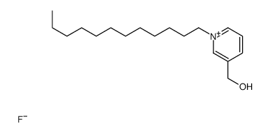 (1-dodecylpyridin-1-ium-3-yl)methanol,fluoride Structure