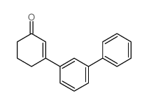 3-(3-phenylphenyl)cyclohex-2-en-1-one结构式