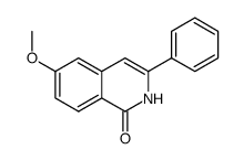 6-methoxy-3-phenyl-2H-isoquinolin-1-one结构式