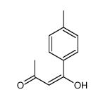 4-hydroxy-4-(4-methylphenyl)but-3-en-2-one结构式