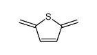 2,5-dimethylene-2,5-dihydrothiophene Structure