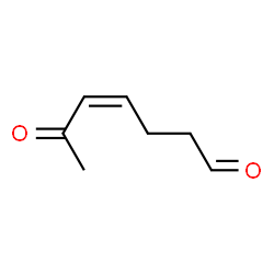 4-Heptenal, 6-oxo-, (4Z)- (9CI)结构式
