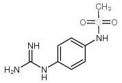 N-amino-N'-[4-(methanesulfonamido)phenyl]methanimidamide Structure