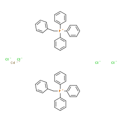 benzyltriphenylphosphonium tetrachlorocadmate structure