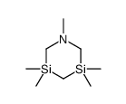1,3,3,5,5-pentamethyl-1,3,5-azadisilinane Structure