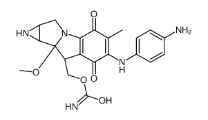 7-N-(p-Aminophenyl)-mitomycin C结构式