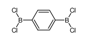 1,4-bis(dichloroboryl)benzene结构式