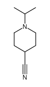 4-Piperidinecarbonitrile,1-(1-methylethyl)-(9CI) structure