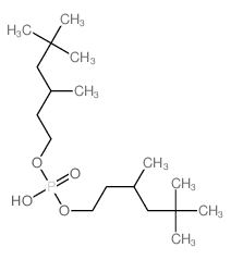 Bis(3,5,5-trimethylhexyl) phosphate structure