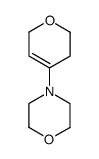 morpholine enamine of tetrahydro-4H-pyran-4-one Structure