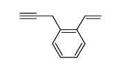 1-(prop-2-yn-1-yl)-2-vinylbenzene结构式