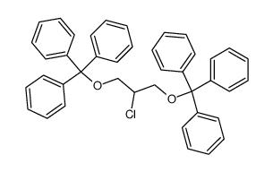 2-chloro-1,3-bis-trityloxy-propane Structure