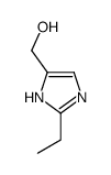 (2-乙基-1H-咪唑-5-基)甲醇结构式