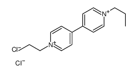 1-propyl-4-(1-propylpyridin-1-ium-4-yl)pyridin-1-ium,dichloride结构式