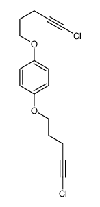 1,4-bis(5-chloropent-4-ynoxy)benzene Structure