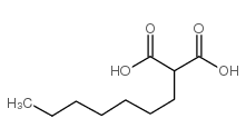 2-庚基丙二酸结构式