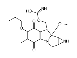 7-Isobutoxy-7-demethoxymitomycin A Structure