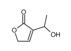 4-(1-hydroxyethyl)-2H-furan-5-one结构式