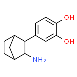 1,2-Benzenediol, 4-(3-aminobicyclo[2.2.1]hept-2-yl)-, (2-exo,3-endo)- (9CI) Structure