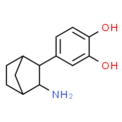 1,2-Benzenediol, 4-(3-aminobicyclo[2.2.1]hept-2-yl)-, (2-exo,3-endo)- (9CI)结构式