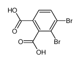 3,4-dibromo-phthalic acid Structure