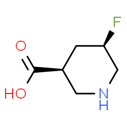 3-Piperidinecarboxylicacid,5-fluoro-,(3S,5R)-(9CI)结构式