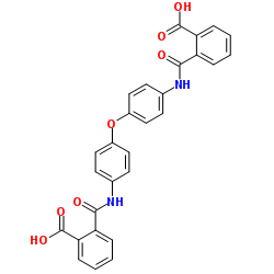 2,2'-[Oxybis(4,1-phenylenecarbamoyl)]dibenzoic acid结构式