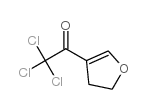 2,3-Dihydro-4-trichloroacetylfuran structure