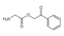 glycine phenacyl ester Structure