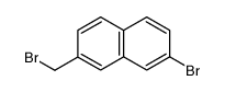 2-bromo-7-bromomethylnaphthalene Structure