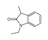 1-ethyl-3-methyl-3H-indol-2-one结构式
