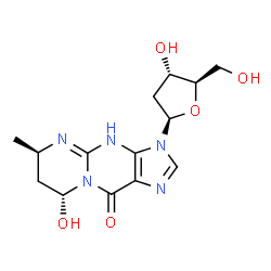 cyclic 1,N(2)-propanodeoxyguanosine结构式