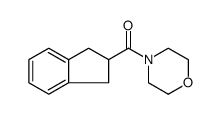 Methanone, (2,3-dihydro-1H-inden-2-yl)-4-morpholinyl结构式