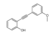 2-[(3-Methoxyphenyl)ethynyl]phenol Structure