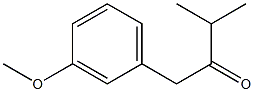 1-(3-METHOXYPHENYL)-3-METHYLBUTAN-2-ONE结构式