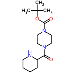 4-[(PIPERIDIN-2-YL)CARBONYL]PIPERAZINE-1-CARBOXYLIC ACID TERT-BUTYL ESTER picture