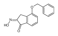 2-hydroxyimino-4-phenylmethoxy-3H-inden-1-one结构式