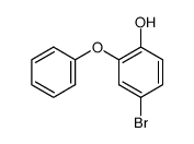 4-bromo-2-phenoxy-phenol Structure