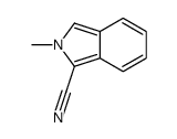 2-methylisoindole-1-carbonitrile Structure