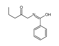 N-(2-oxopentyl)benzamide结构式