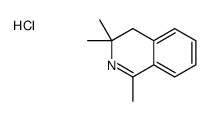 1,3,3-trimethyl-4H-isoquinoline,hydrochloride Structure